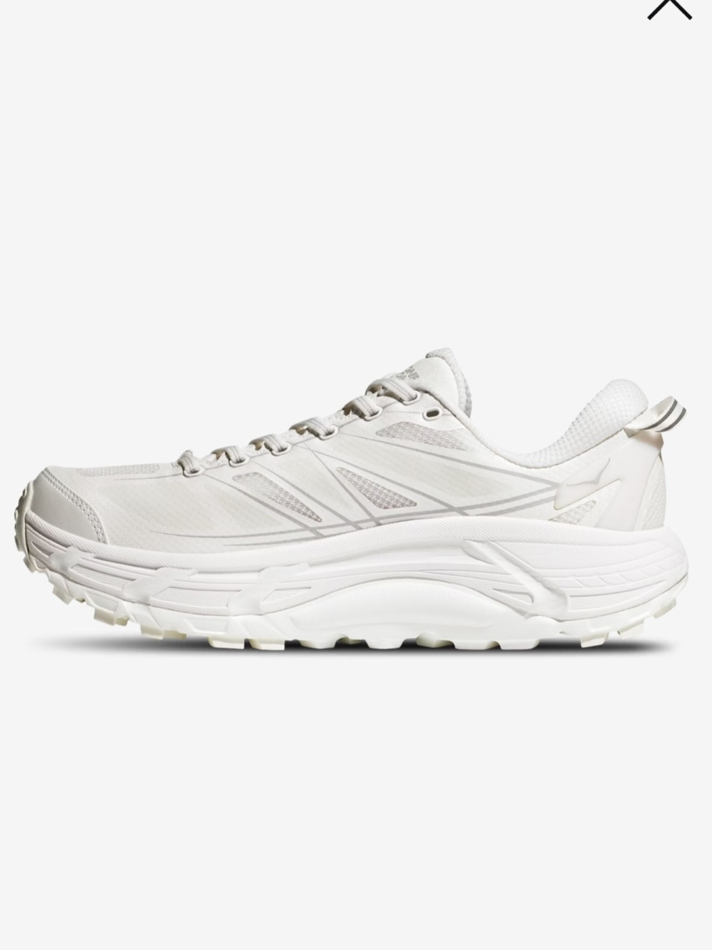 Hoka Womens Mafate Speed 2 white - Picture 3 of 7